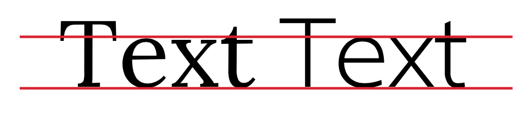 side by side comparison with horizontal lines